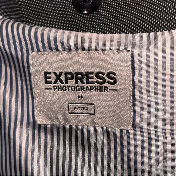 Express Charcoal Men's Blazer